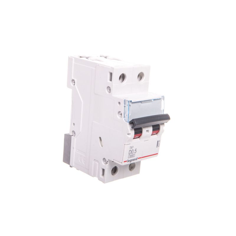 Wyłącznik nadprądowy 2P D 0,5A 6kA AC S302 TX3 403729