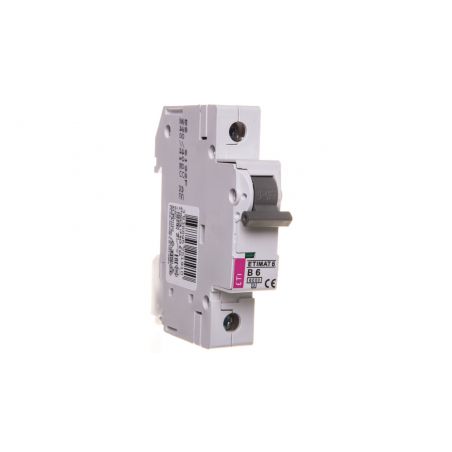 Circuit breaker 1P B 6A 6kA AC ETIMAT 6 002111512