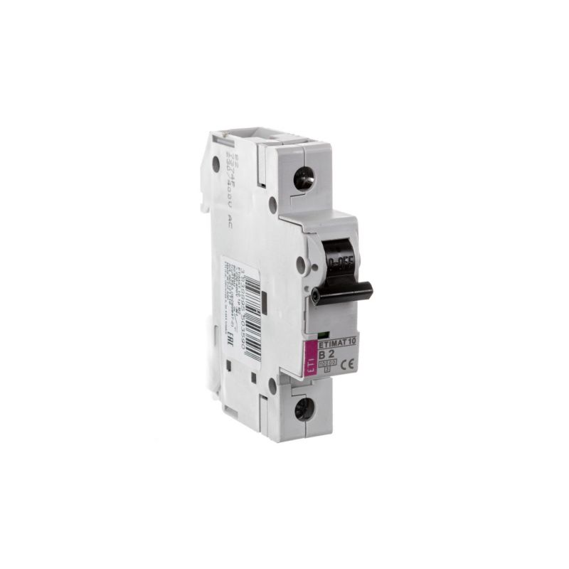 Circuit breaker 1P B 2A 10kV AC ETIMAT10 002121710