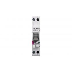 Residual current circuit breaker 1P 6A C 0,03A type A (from below) KZS-1M...