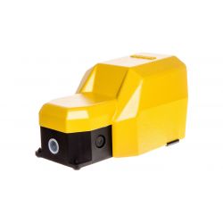 Single Foot Switch with Shield Yellow Metal 2Z 2R 1Z 1R 2 Steps T0-PDKS11VX20