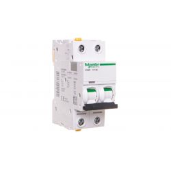 Circuit breaker 2P C 13A 6kA AC iC60N-C13-2 A9F04213