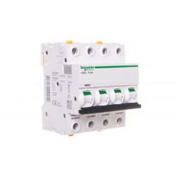 Circuit breaker 4P B 32A 6kA AC iC60N-B32-4 A9F03432