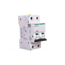 Wyłącznik nadprądowy 1P+N C 2A 10kA AC iC60H-C2-1N A9F07602