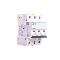 Wyłącznik nadprądowy 3P C 2A 10kA AC iC60H-C2-3 A9F07302