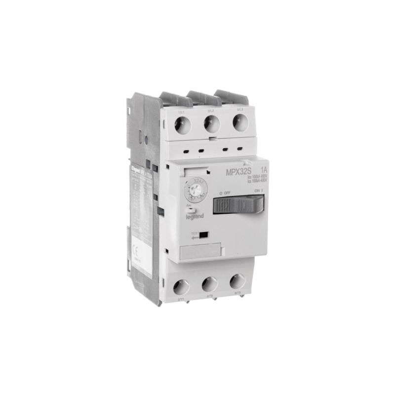 Motor circuit breaker 3P 0,25kW 0,63-1A MPX3 32S 417304