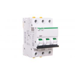 Circuit breaker 3P C 40A 10kA AC iC60H-C40-3 A9F07340