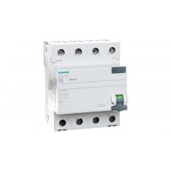 Residual current circuit breaker 4P 25A 0,03A type AC 5SV4342-0